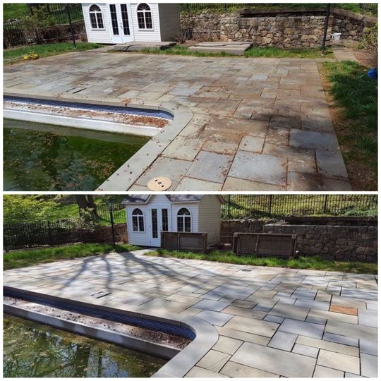 Power Washed Sidewalk — Results in East Windsor, NJ