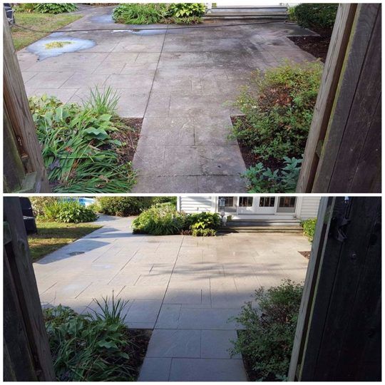 Cleaned Walkway — Results in East Windsor, NJ