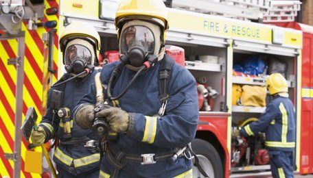 Fire fighters