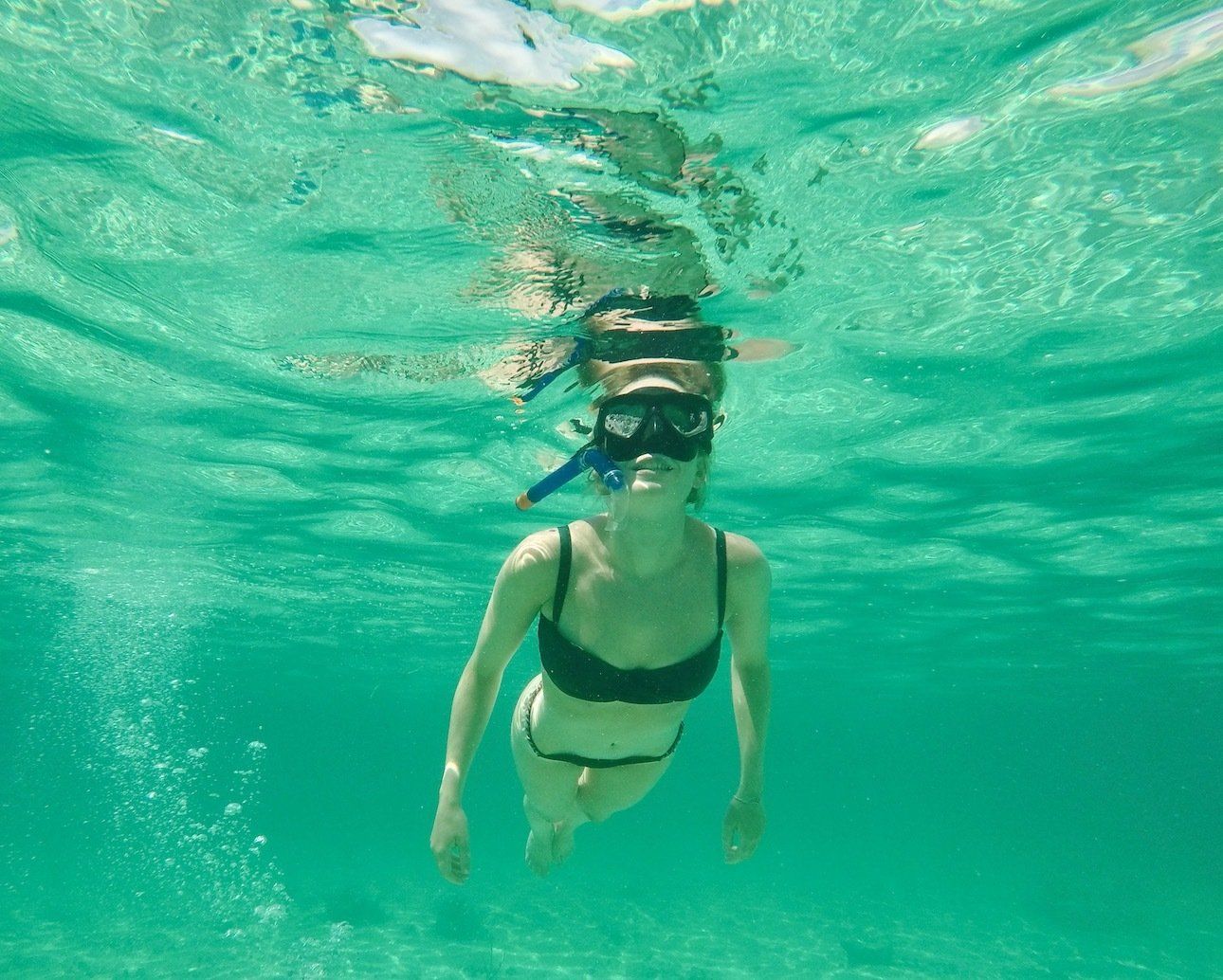 Paddleboarding Tulum Mexico, SUP Snorkeling Soliman Bay