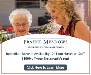 Prairie Meadows display ad creative