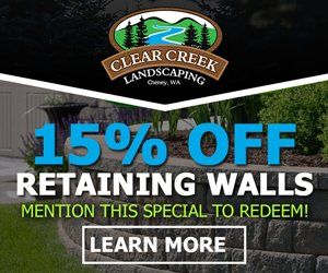 Clear Creek Landscaping display ad creative