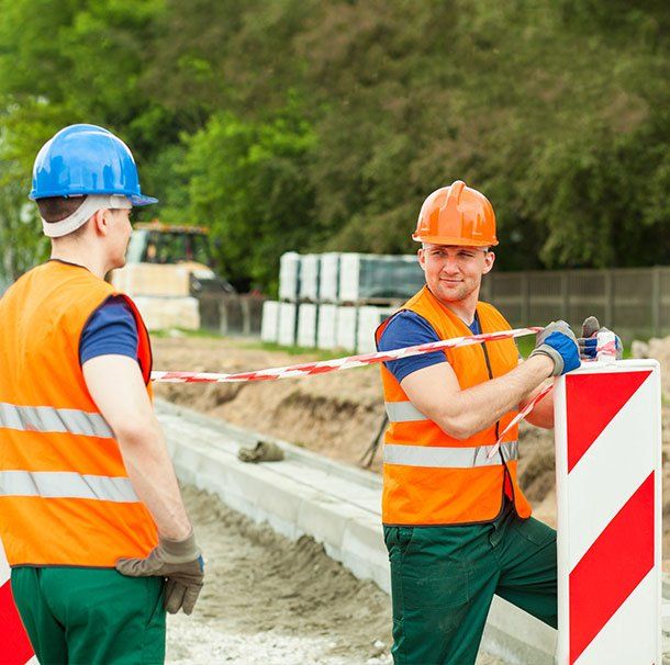 manual labourer wearing safety helmet mildura traffic management manual labourer wearing safety helmet