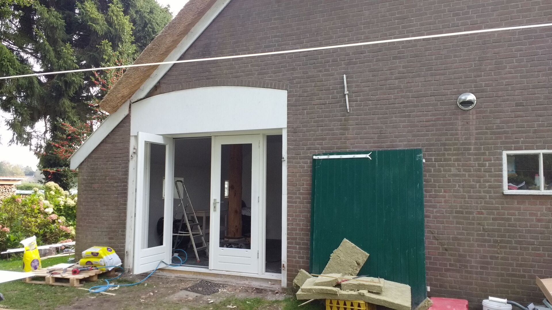 Zijlicht kozijn dubbele deur