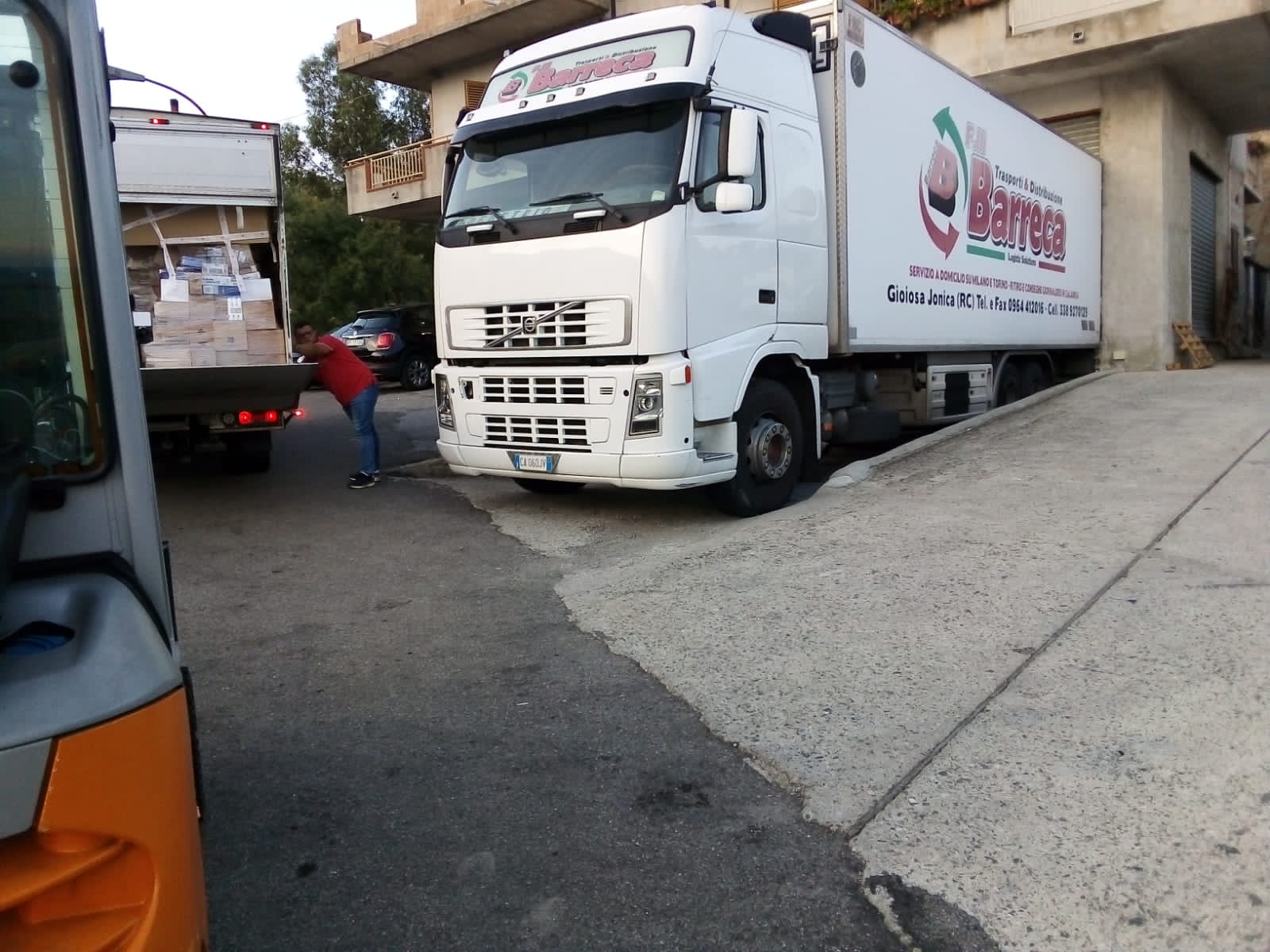 camion dell'azienda