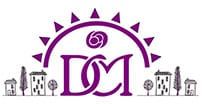 Purple logo with 