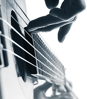 guitar playing
