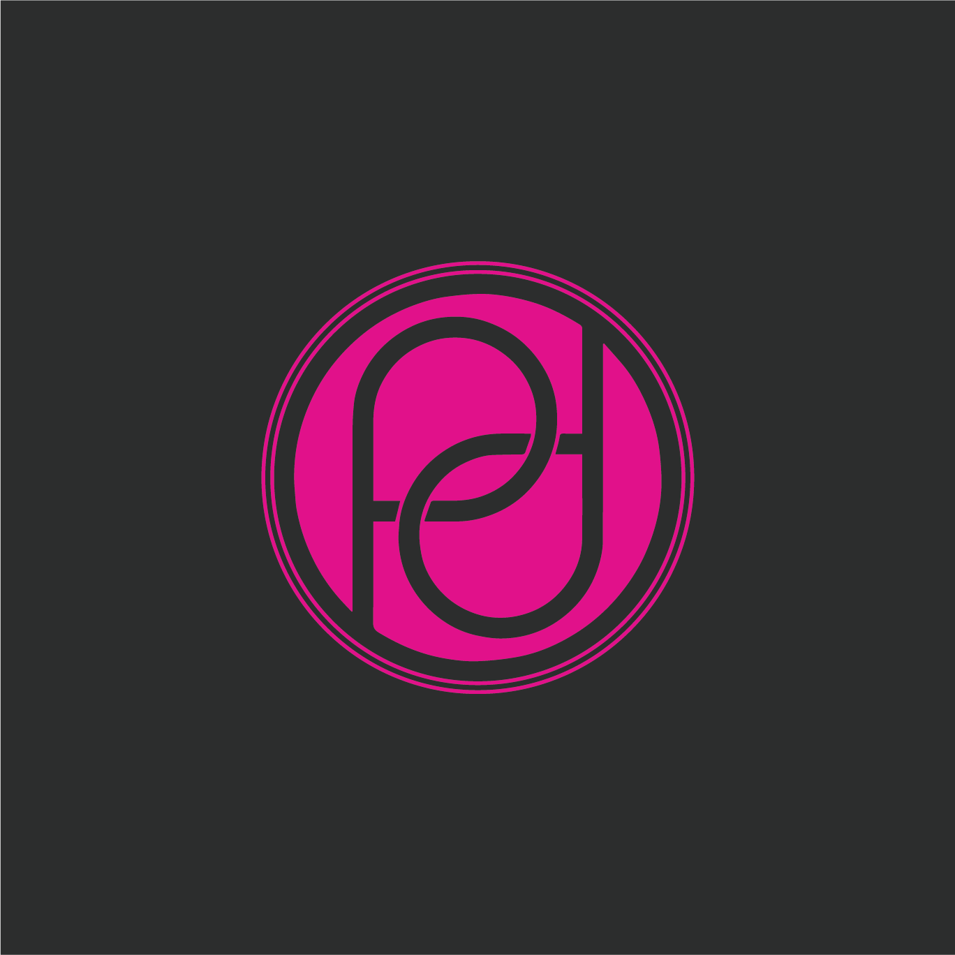 Party Divas logo in pink on a dark background