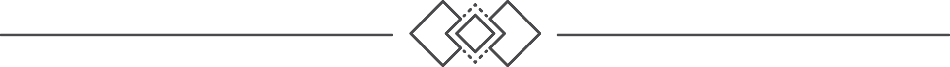 Geometric square divider graphic used as website section separator