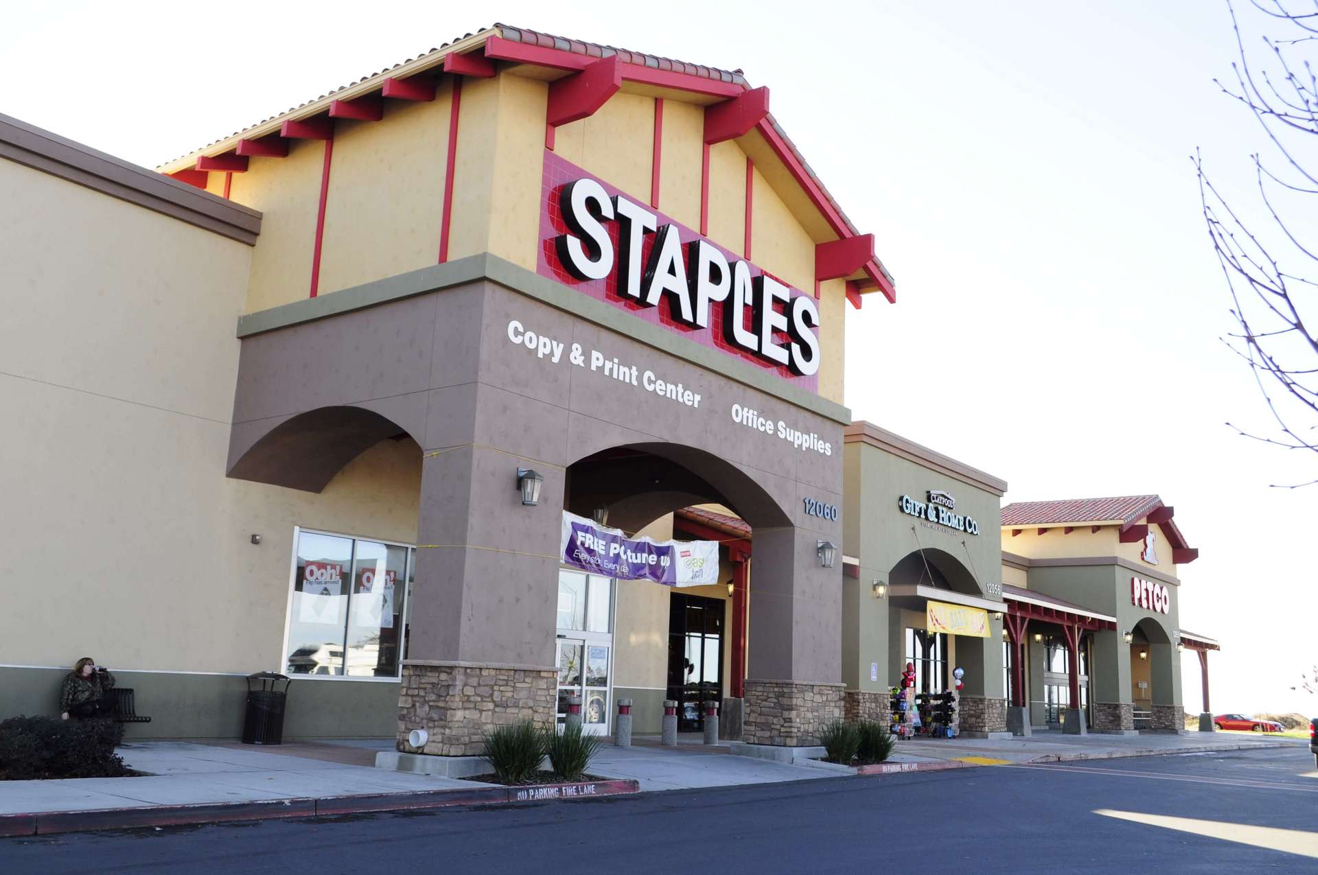staples Building Painting