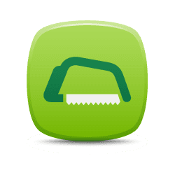 icon of saw