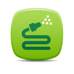icon of garden hose