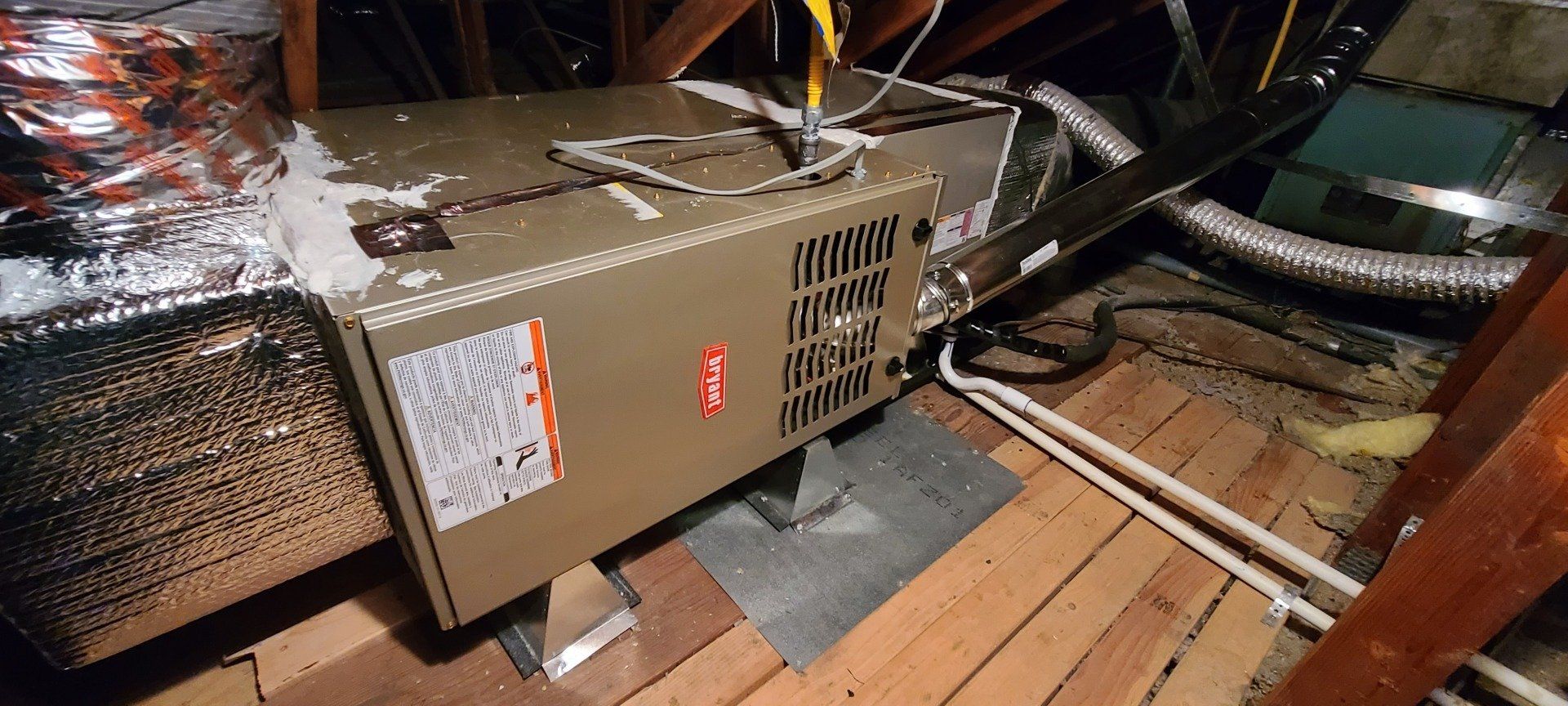 A Home High Efficiency Furnace — Sacramento, CA — Pavlo Heating & Cooling A Home High Efficiency Furnace — Sacramento, CA — Pavlo Heating & Cooling