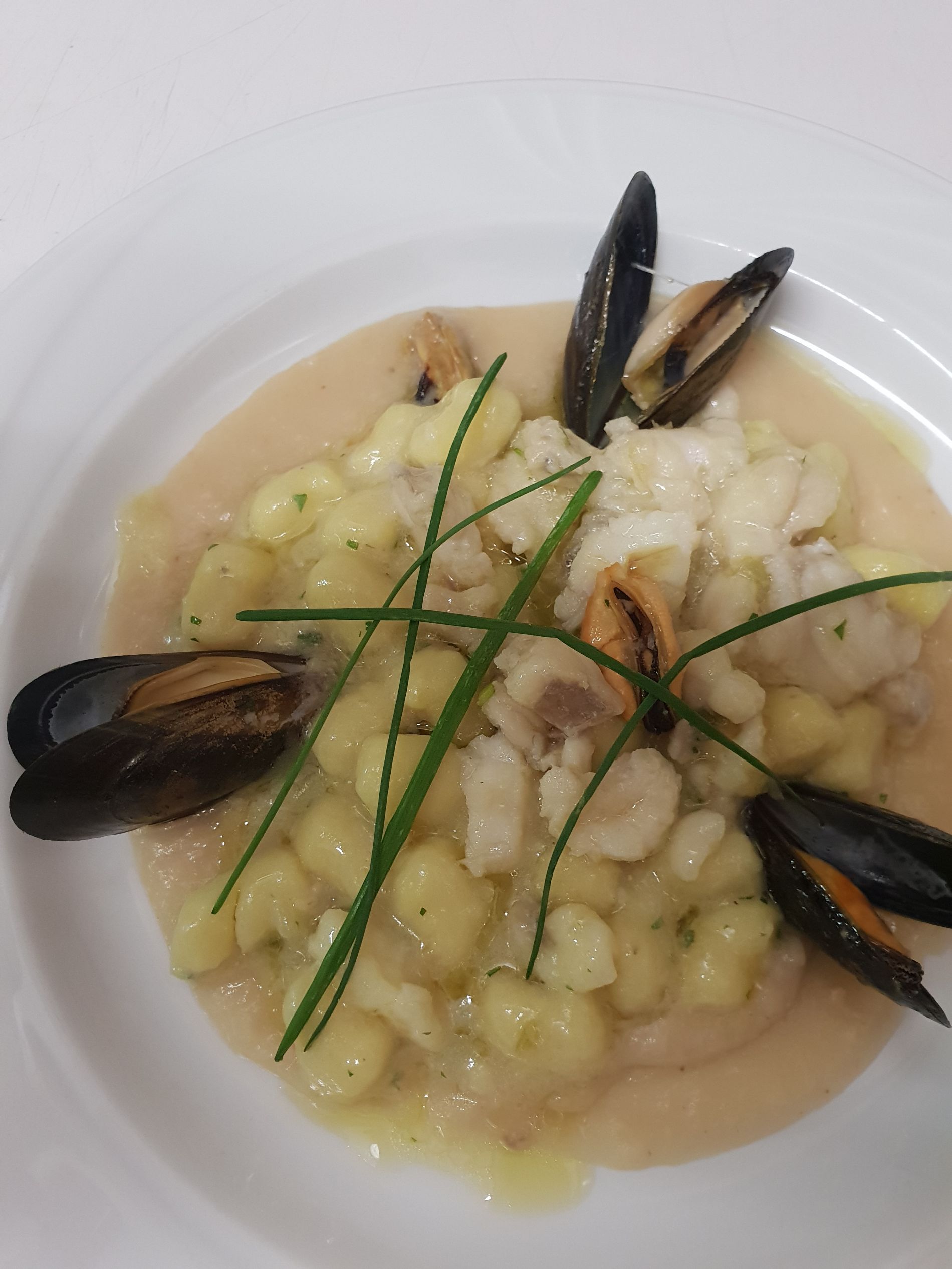 gnocchi di patate con cozze