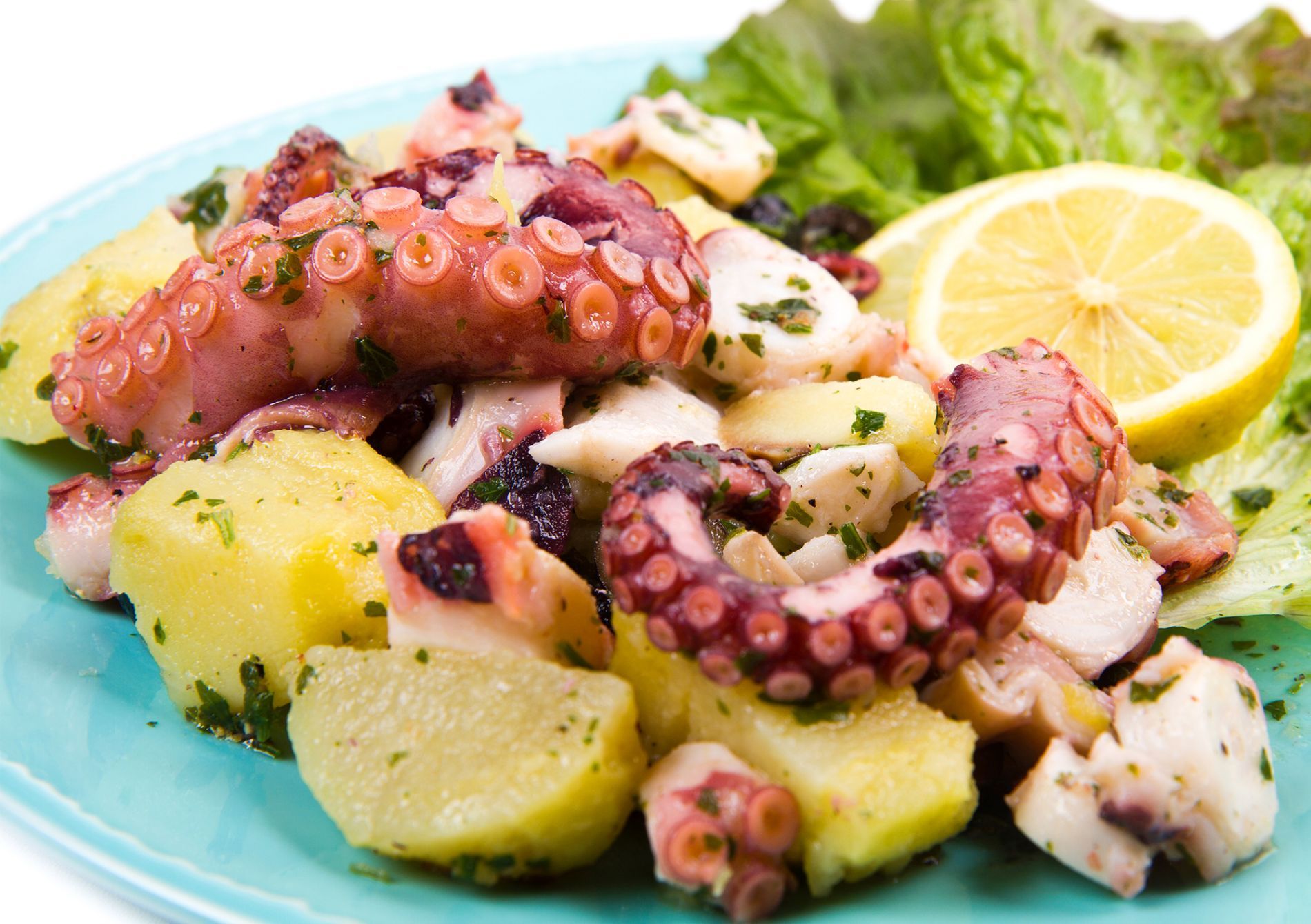 insalata di polpo e patate