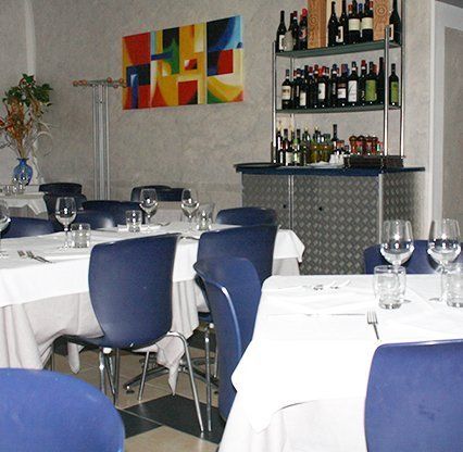 Sala interna del ristorante
