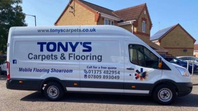 Mobile Flooring Showroom carpet shop, tonys carpet, mobile, carpet, carpets, shop, store, retail, tonys carpets and flooring, flooring shop, mobile carpet van