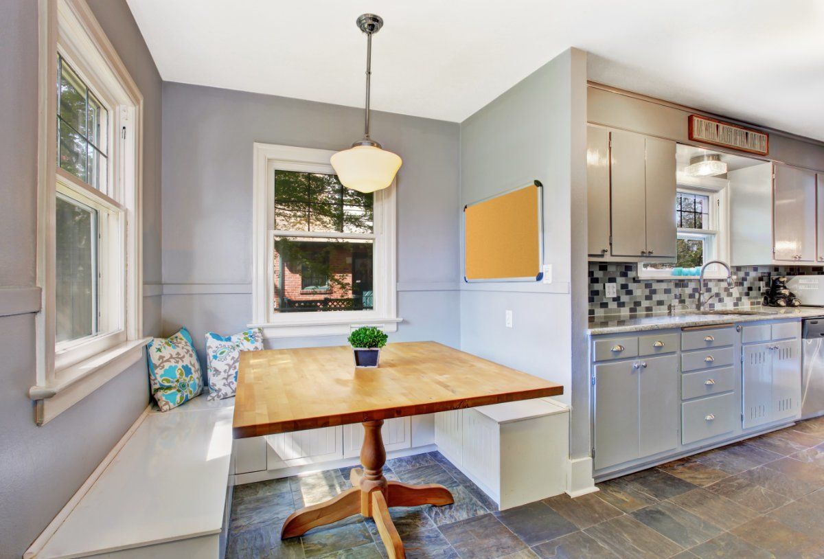 Kitchen bench storage