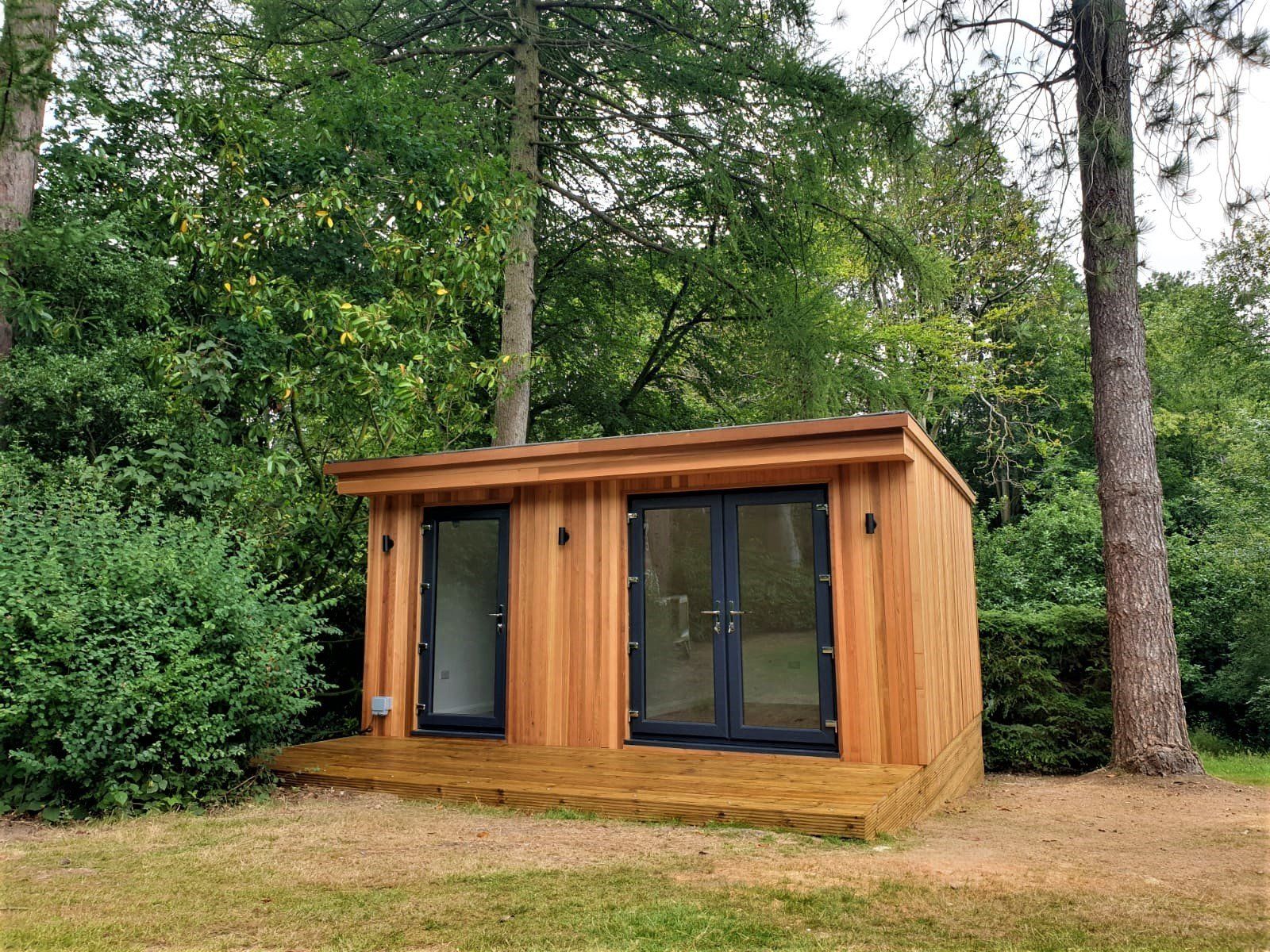custom made garden room by Hot Tub Haven