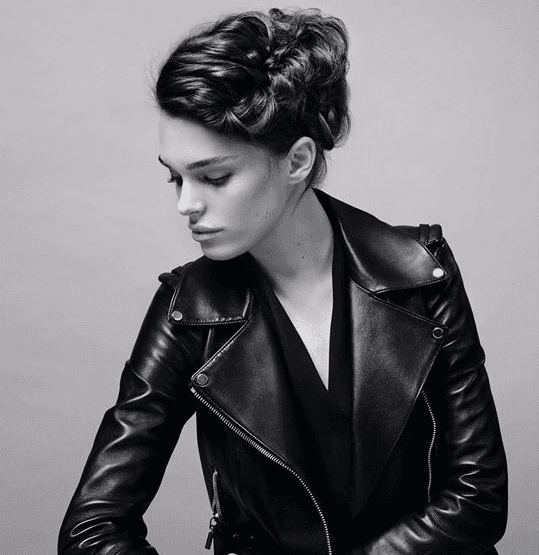 black jacket