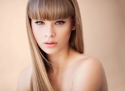 blonde hair