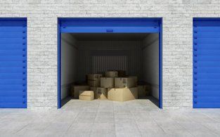 Boxes in Storage Unit — Storage Units in New Boston, NH Boxes in Storage Unit — Storage Units in New Boston, NH