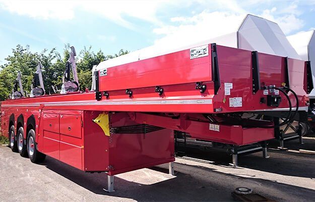 Langendorf faymonville Paneļu vedēji Double deck