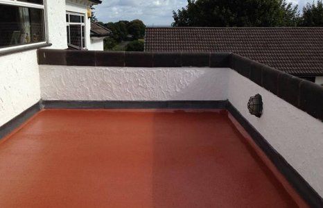 GRP fibreglass roof installations