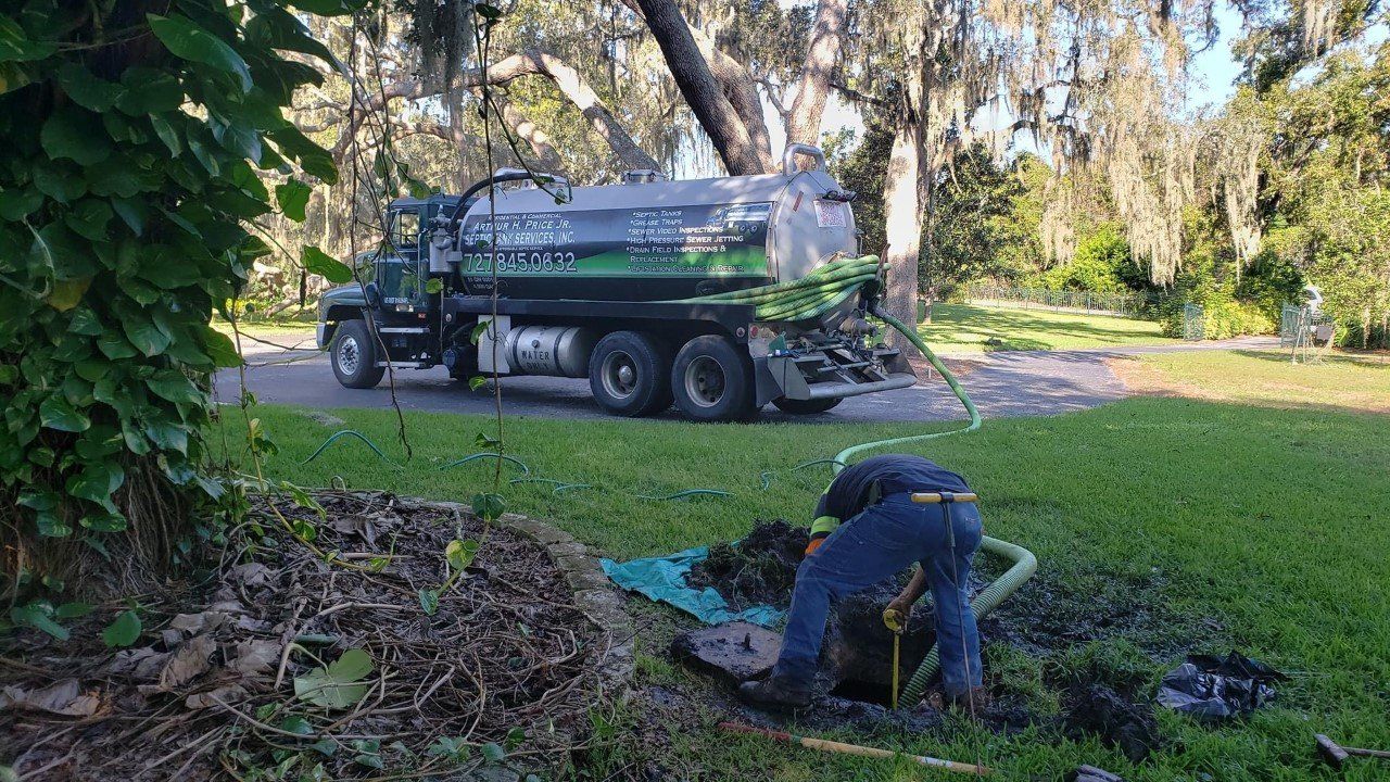 Septic Tank — Holiday, FL — Arthur H Price JR Septic Service