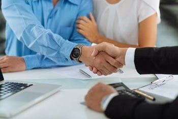 Shaking Hands with the Client — Title Services in Anoka, MN Shaking Hands with the Client — Title Services in Anoka, MN