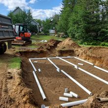 Licensed septic system installer