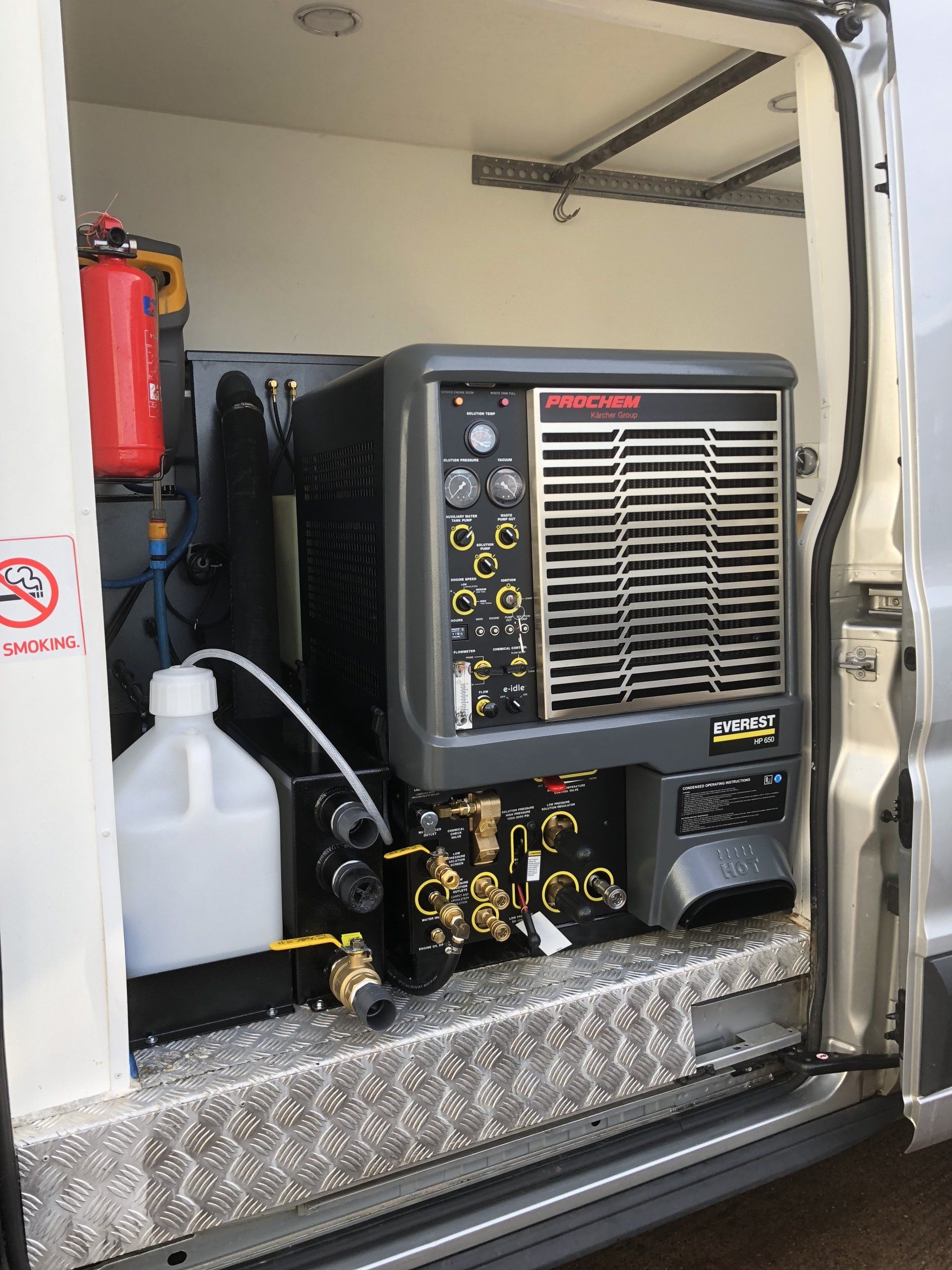 TRUCK MOUNTED CLEANING