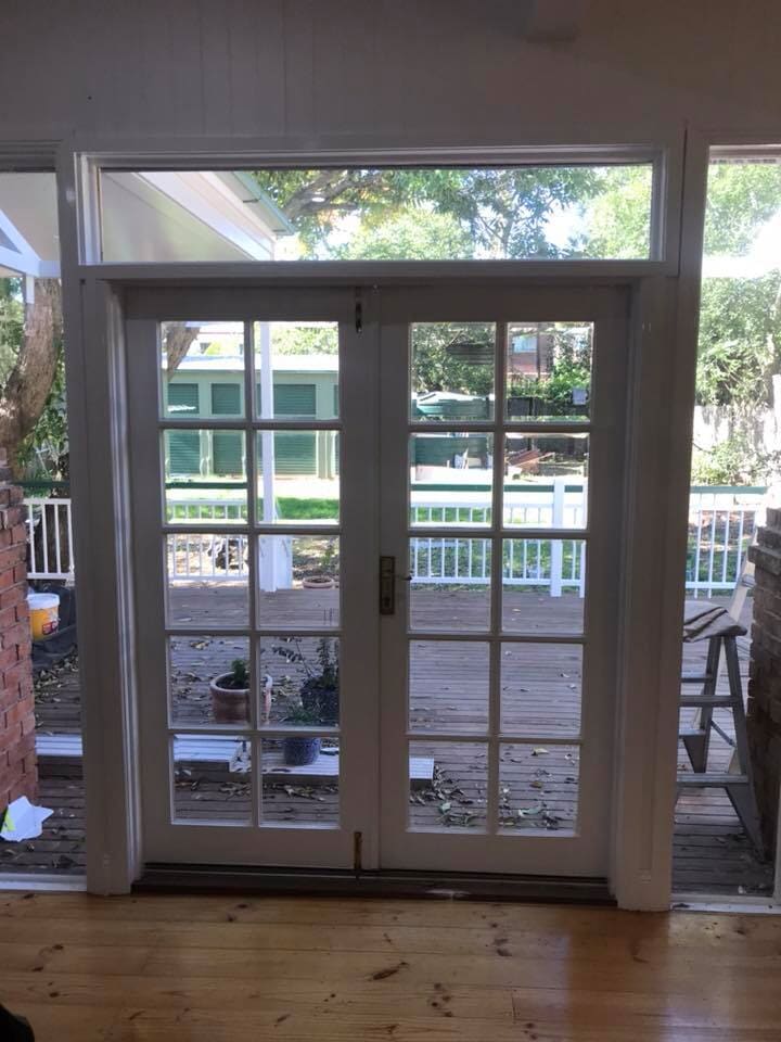 White Glass Door - Exterior Painting in Toowoomba, QLD
