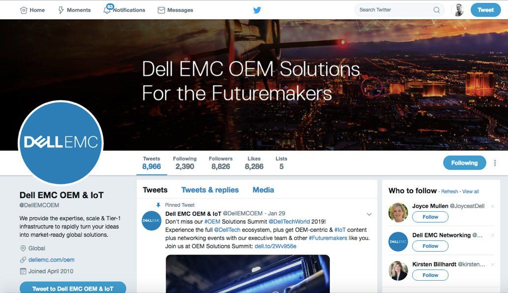 Dell For The Futuremakers Twitter