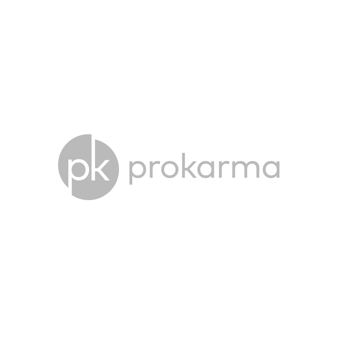 It is a logo for a company called prokarma.