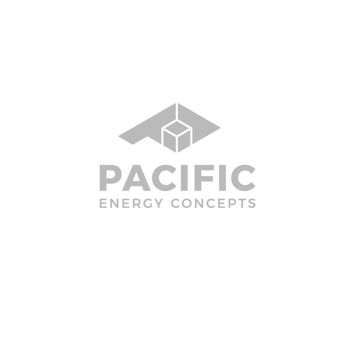 Pacific energy concepts logo on a white background