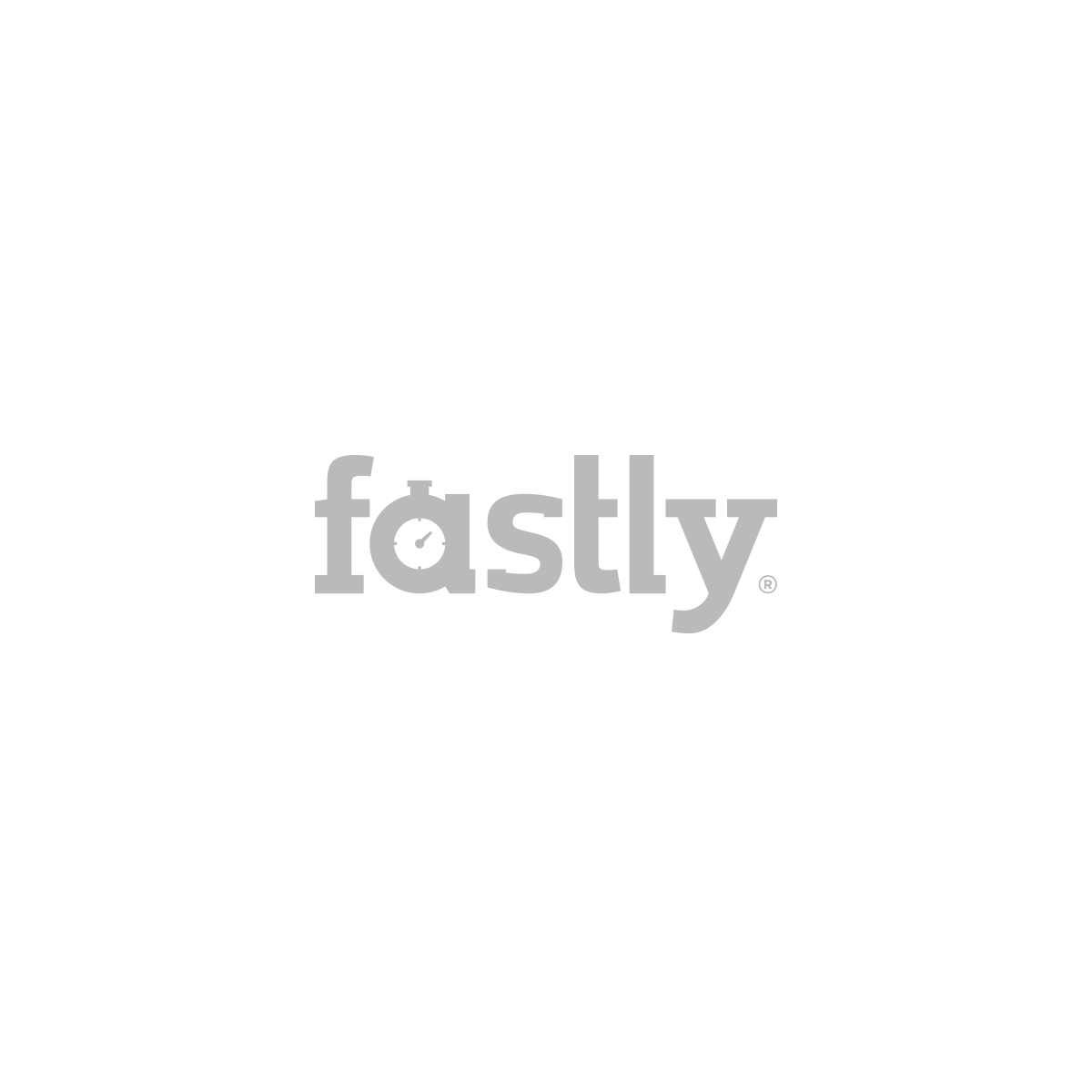 A logo for a company called fastly on a white background.