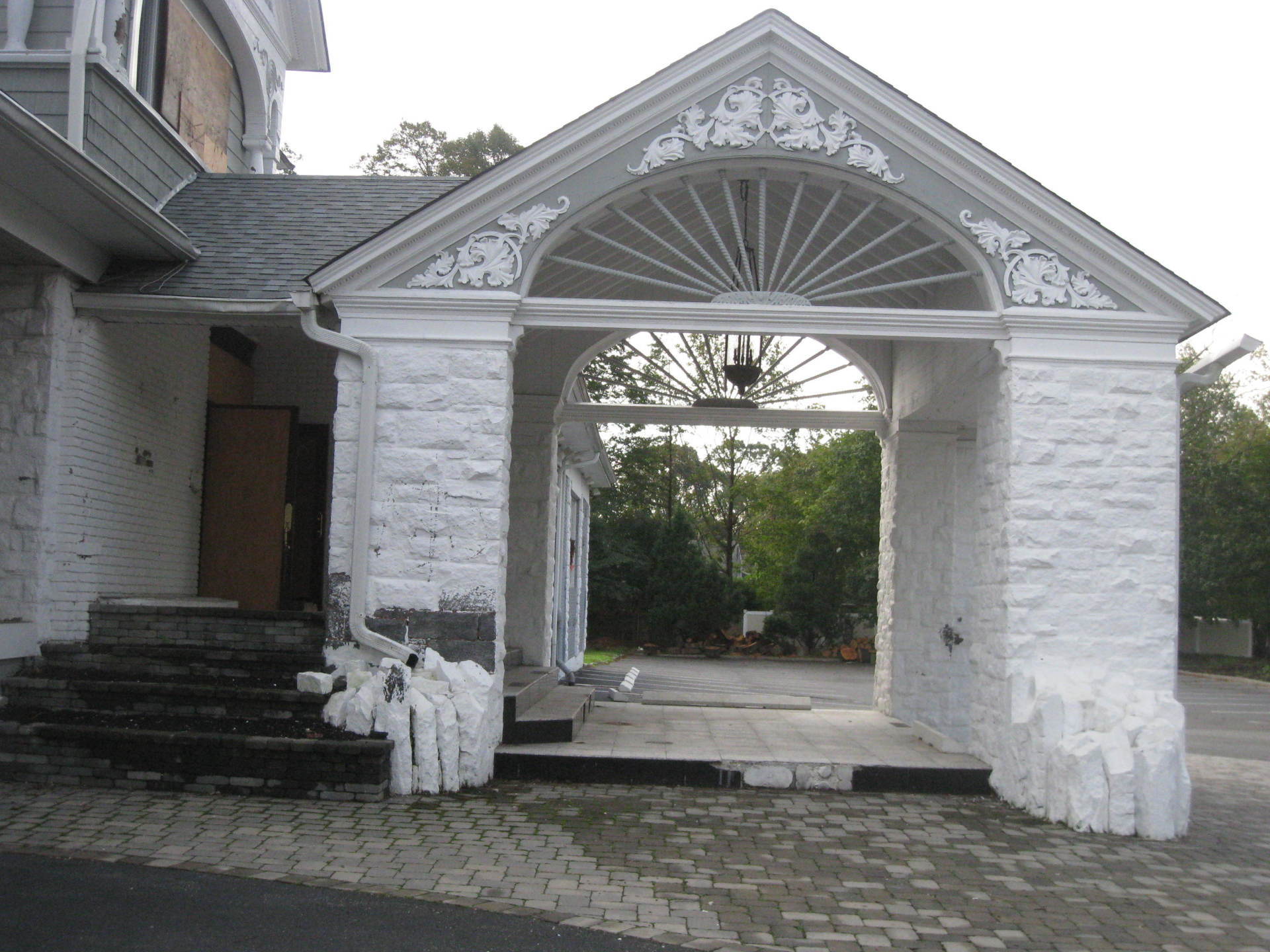 Old residential house