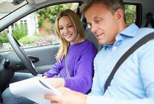 Teenage Girl Having Driving Lesson With Instructor - Broome County, NY