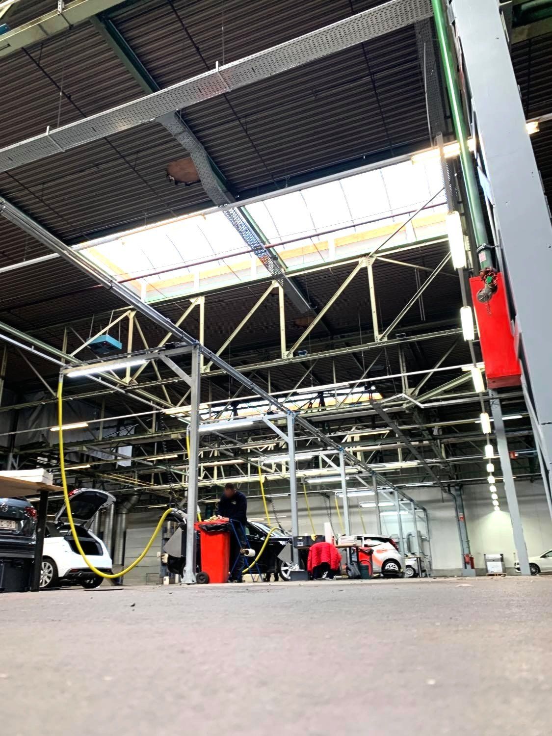 Photo of carwash installation at care for fleets.