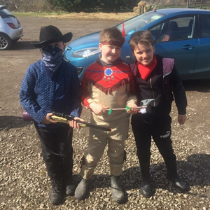 young horse riders