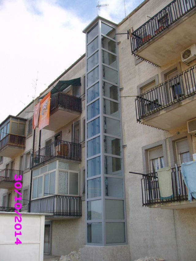 Progettazione esterna di un ascensore