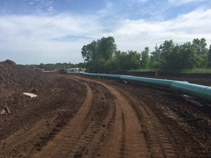 Road Under Construction — Eden, WI — Baumhardt Sand & Gravel, Inc.