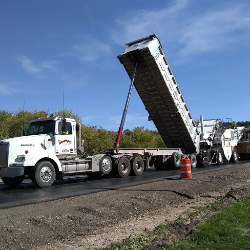 White Trailer Truck — Eden, WI — Baumhardt Sand & Gravel, Inc.