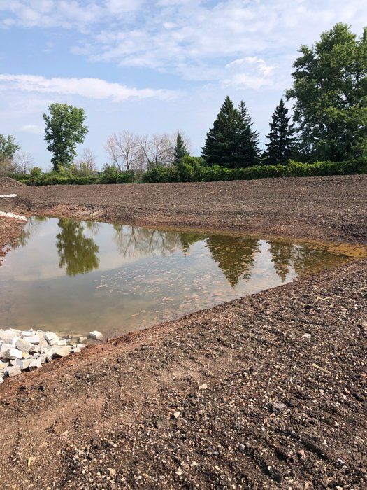 Pond — Eden, WI — Baumhardt Sand & Gravel, Inc.