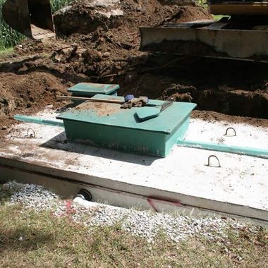 Concrete House Cesspit or Waste Water Tank — Septic Service in Santa Maria, CA Concrete House Cesspit or Waste Water Tank — Septic Service in Santa Maria, CA