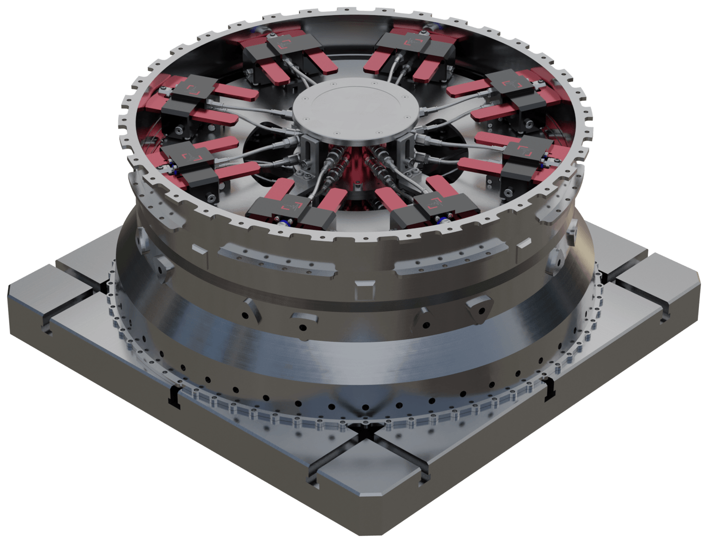 modulares Spannsystem INNOFLOAT Modulares Spannsystem für die CNC Bearbeitung große und komplexe Bauteile