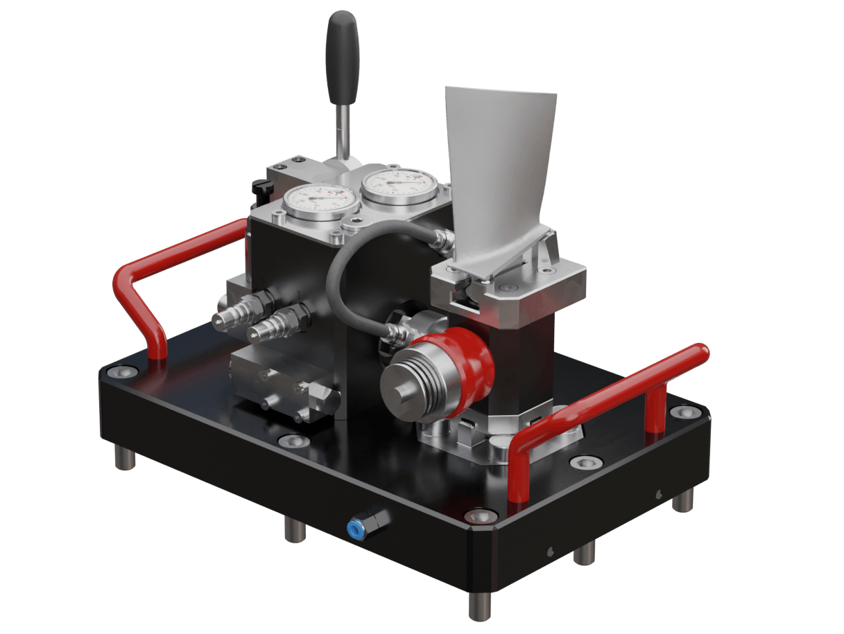 clamping system for fully automated production