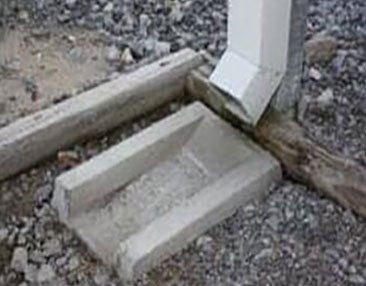 Gutter Pipe End — Ruskin FL  — Tampa Crosstie and Landscape Supply, Inc