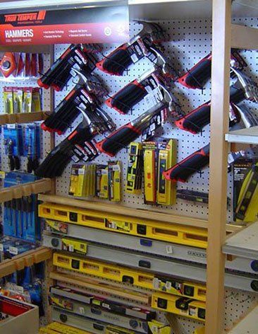 Hammers On Wall — Ruskin FL  — Tampa Crosstie and Landscape Supply, Inc